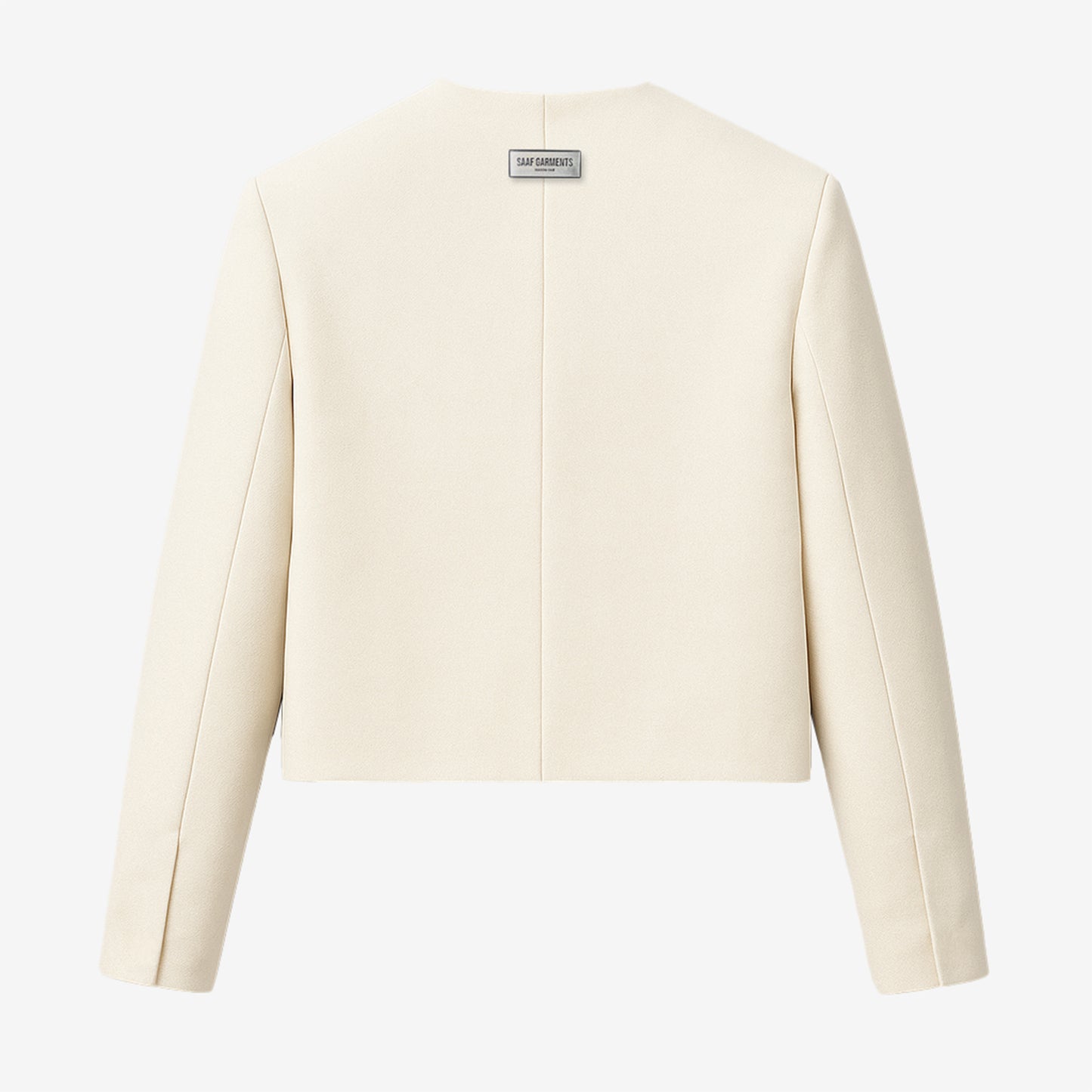 Crewneck Cropped Jacket