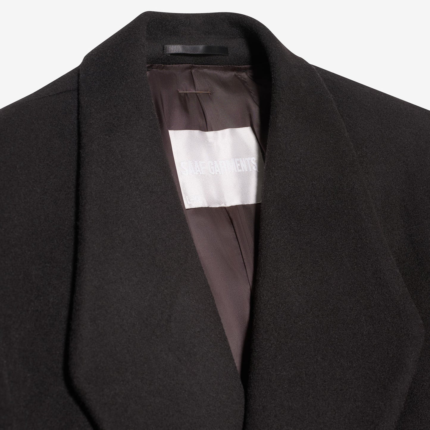 Oversized Wool Cashmere Overcoat