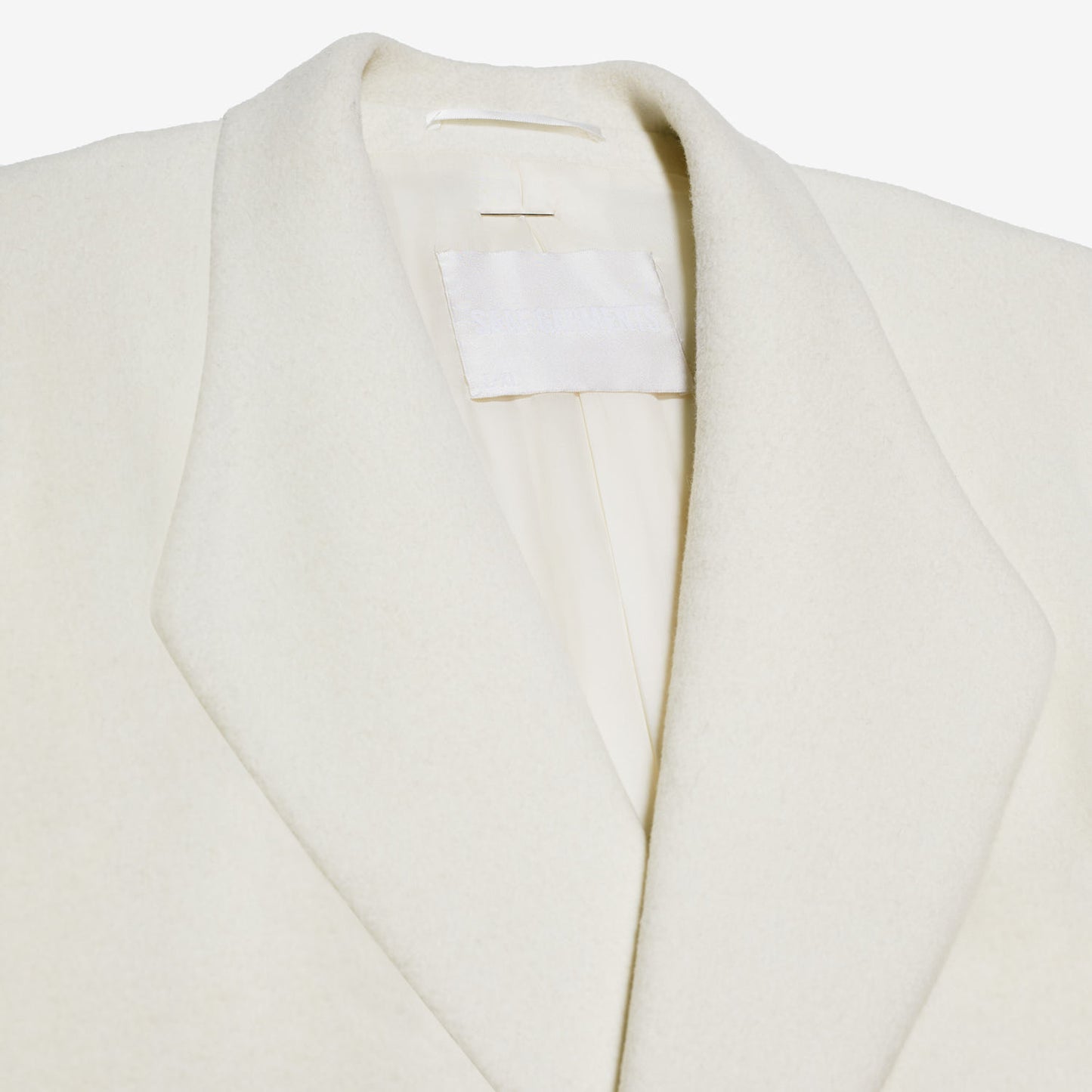 Oversized Wool Cashmere Overcoat