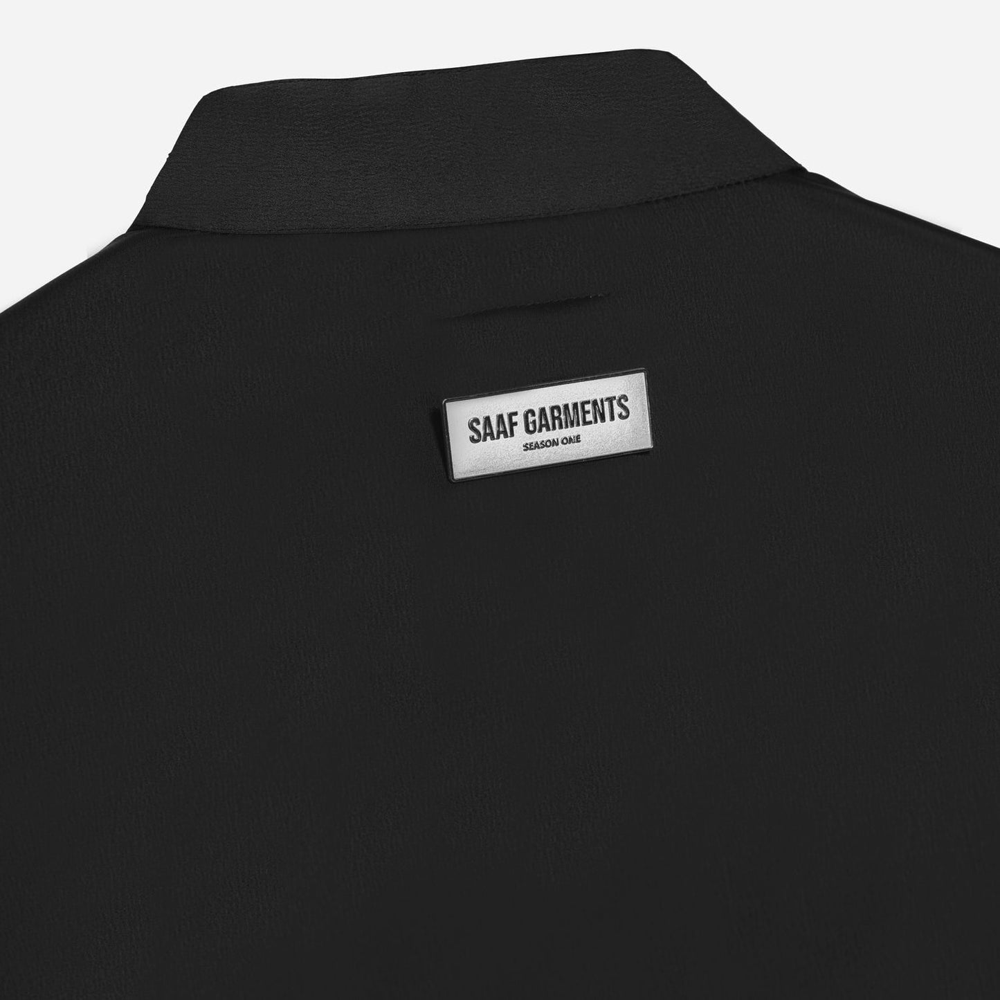 Oversized Band Collar Shirt