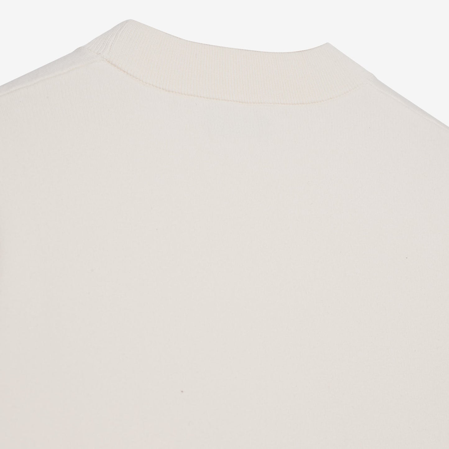 Cotton Knit Mockneck T-shirt