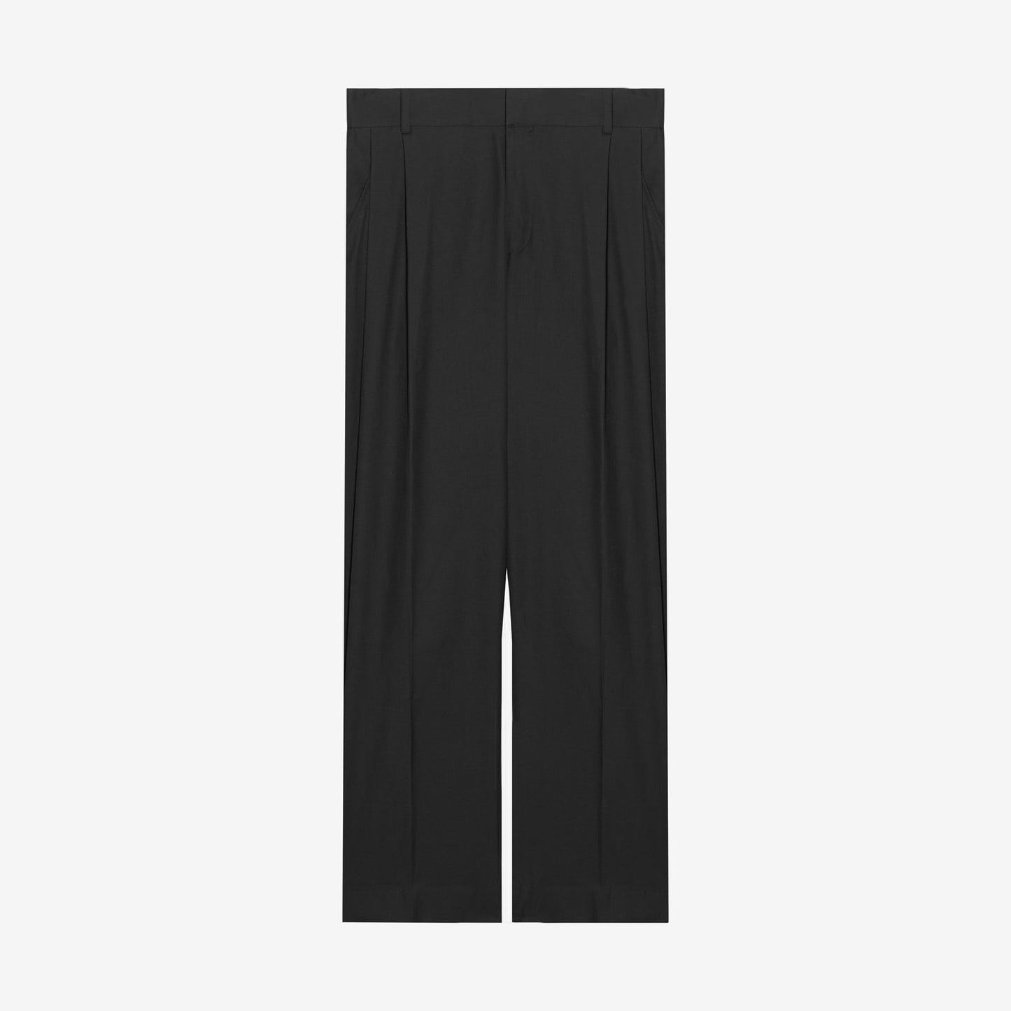 High Waisted Relaxed Wide Leg Pant