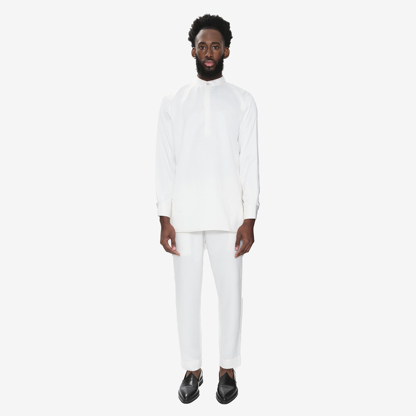 Satin Elastic Waist Pant