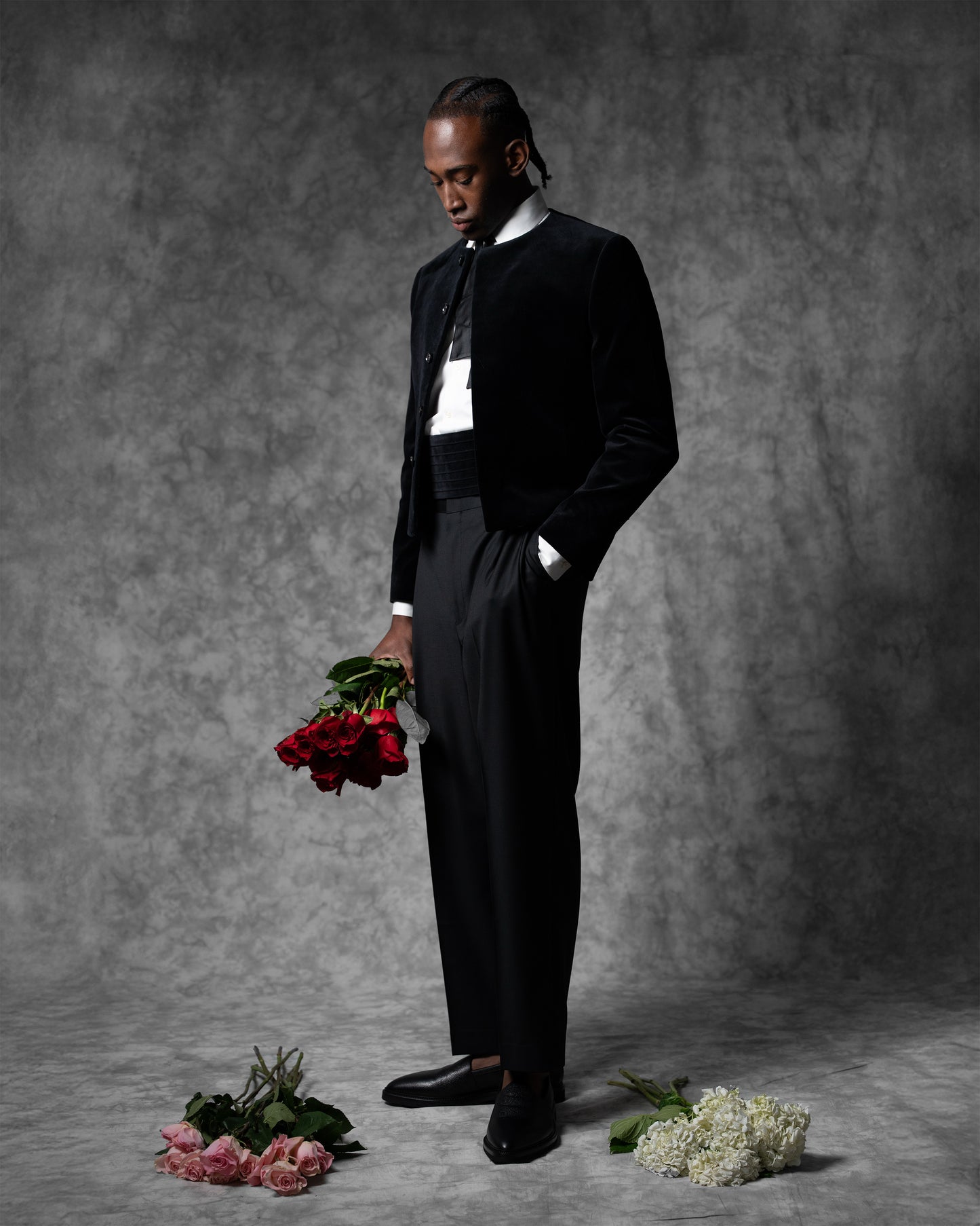 Crewneck Cropped Jacket