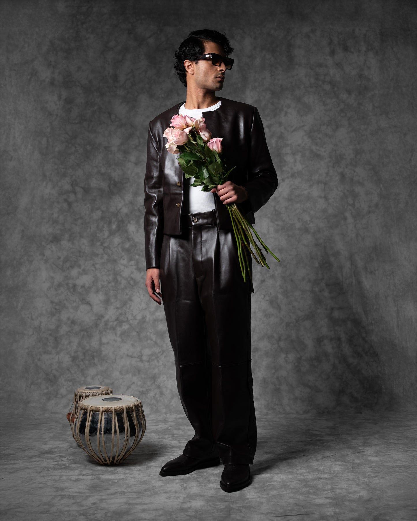 Crewneck Cropped Jacket