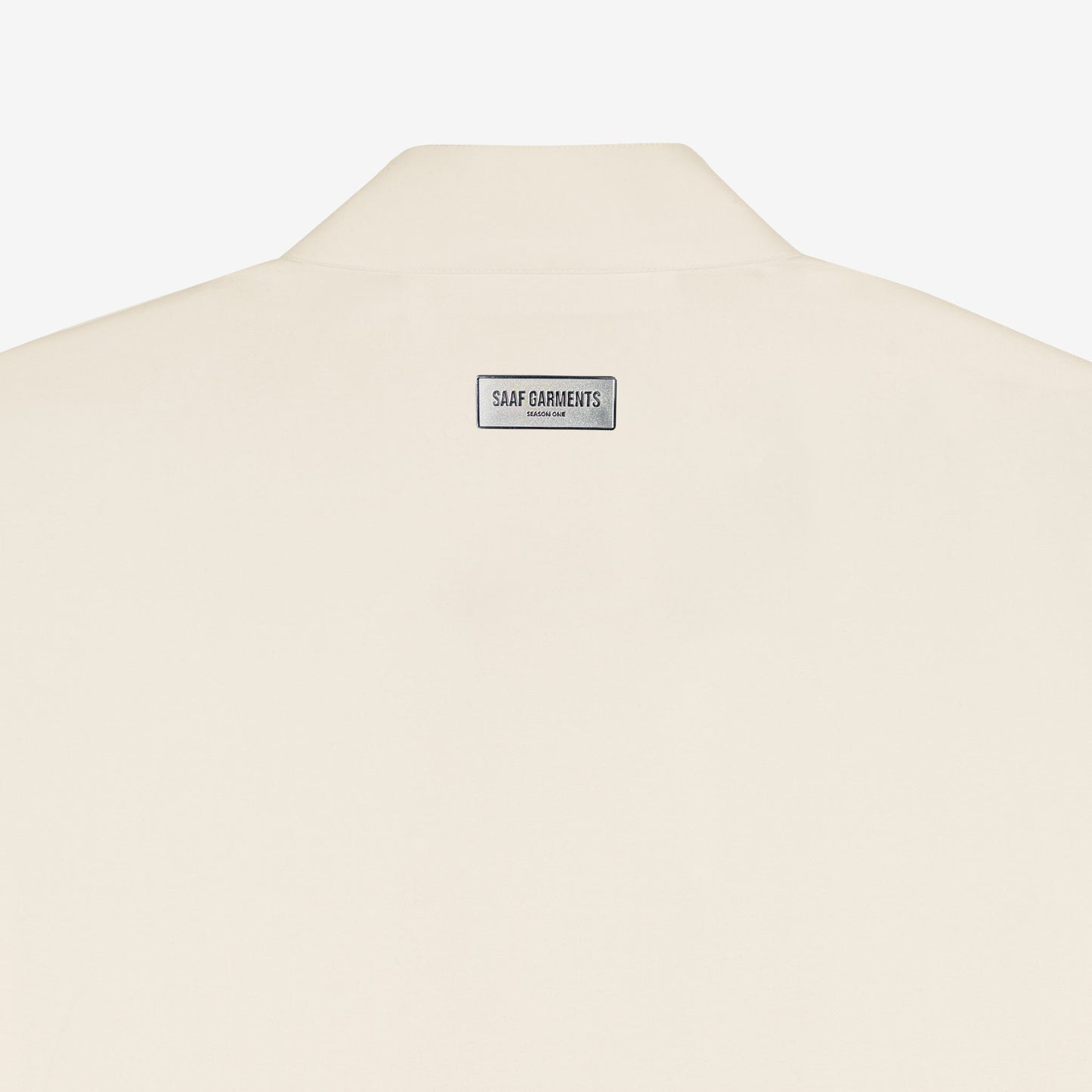 Oversized Band Collar Shirt