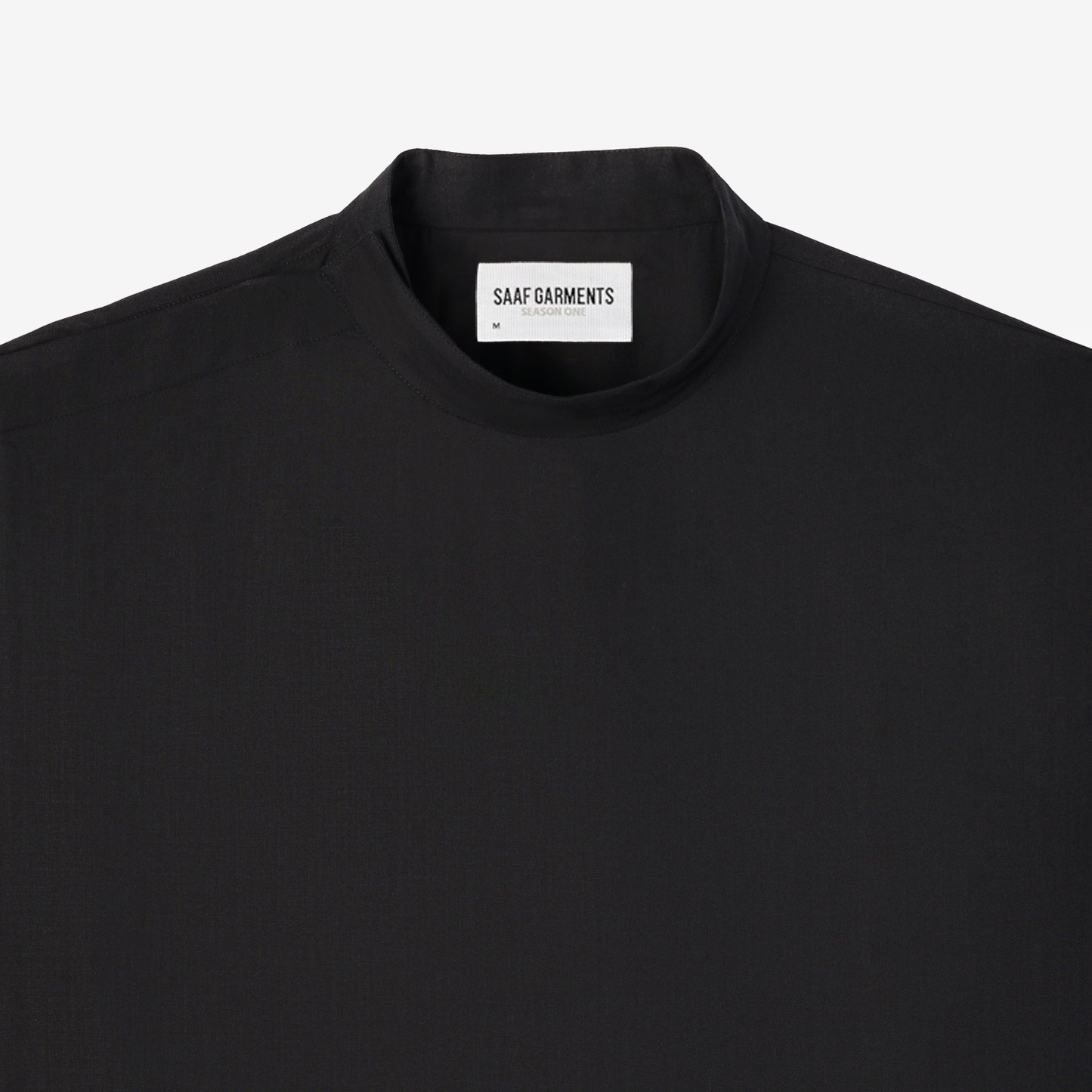 Pleated Mockneck Kurta