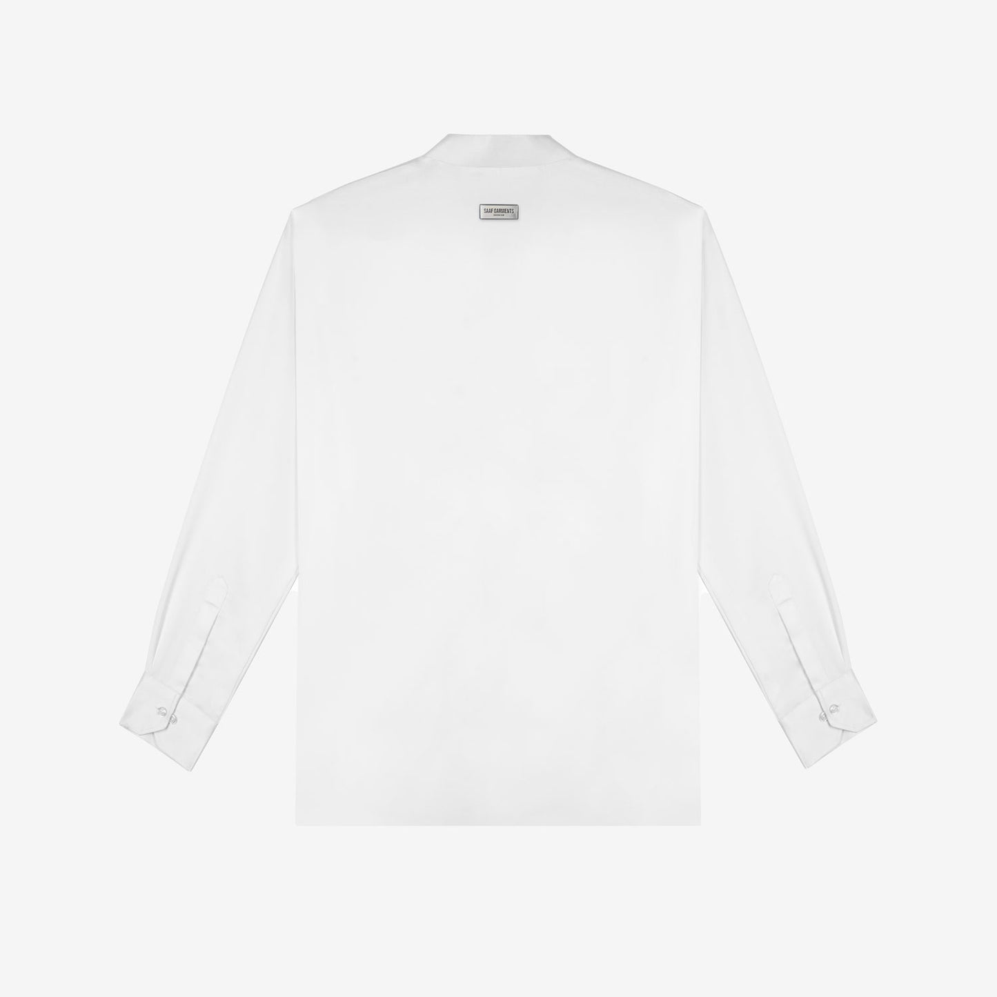 Tailored Band Collar Popover Shirt