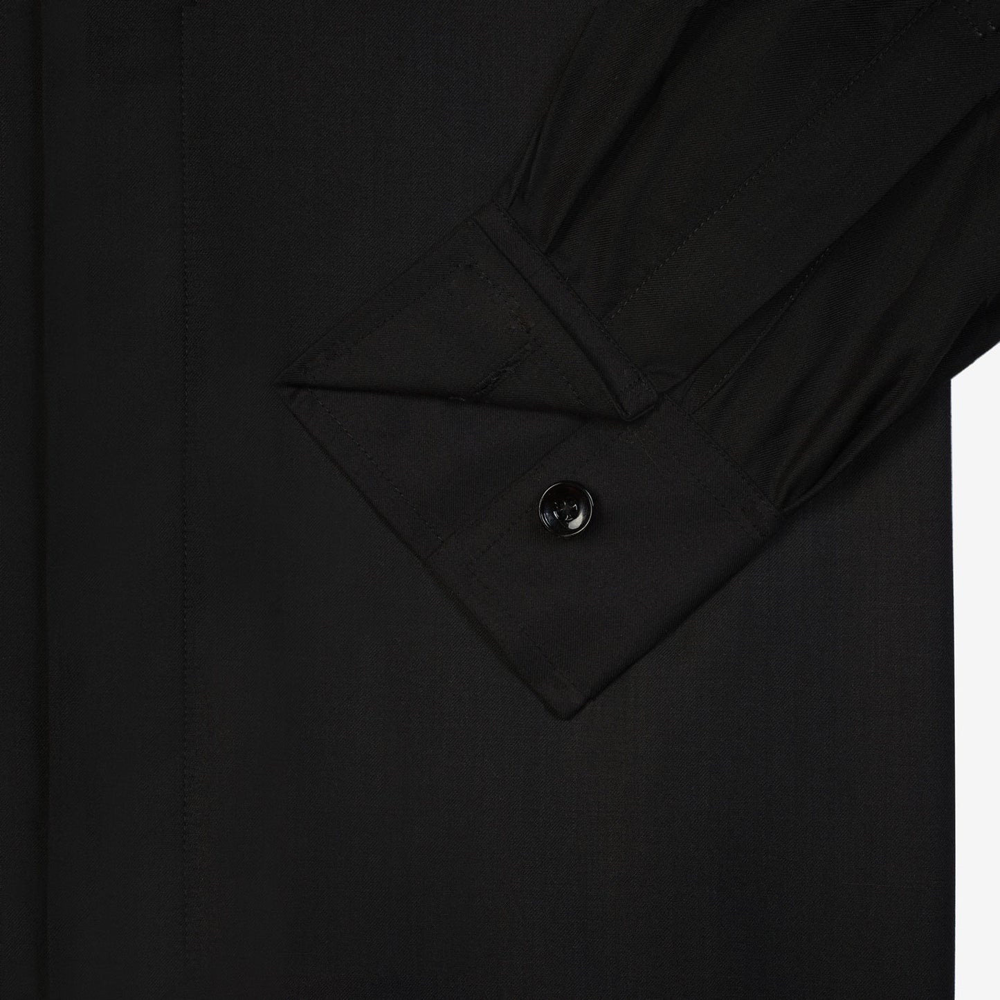 Oversized Band Collar Shirt