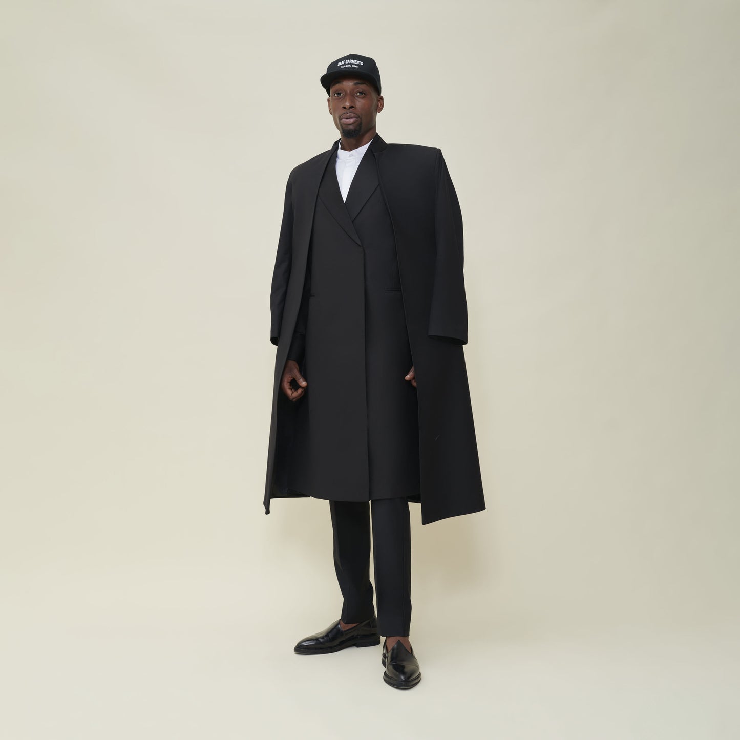 Double Breasted Long Jacket