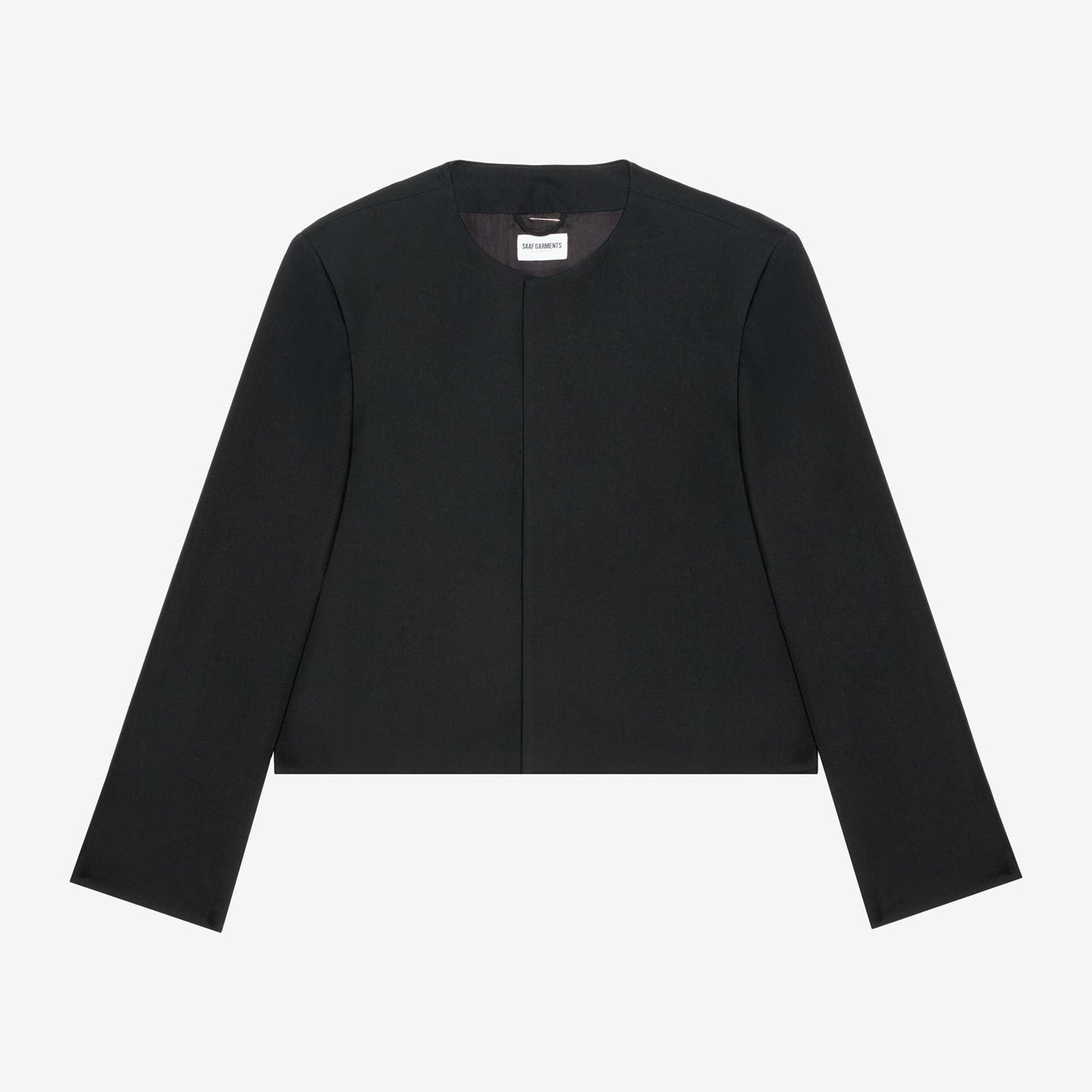 Crewneck Cropped Jacket