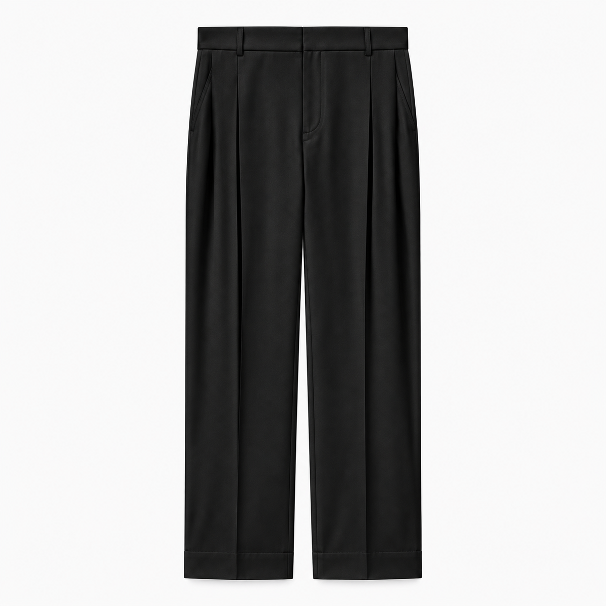High Waisted Relaxed Wide Leg Pant