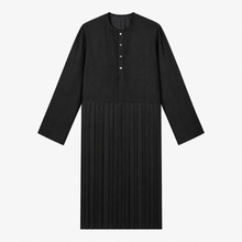 Pleated Crewneck Kurta
