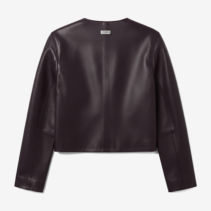 Crewneck Cropped Jacket