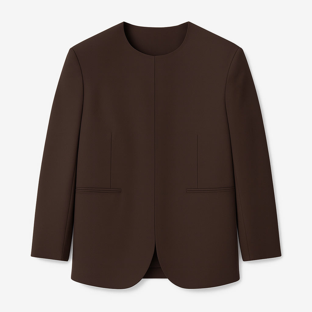 Crewneck Tailored Jacket