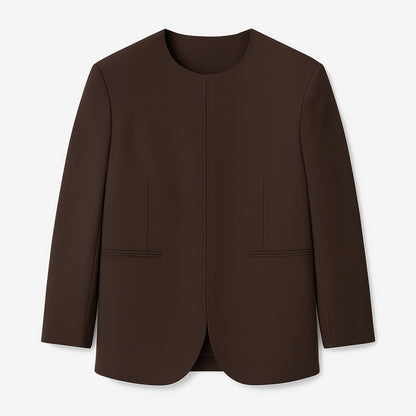 Crewneck Tailored Jacket