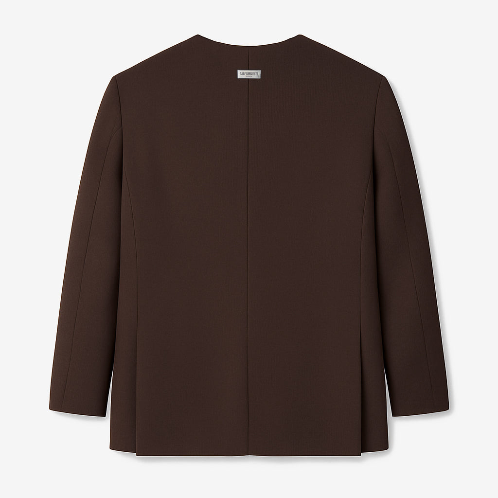 Crewneck Tailored Jacket