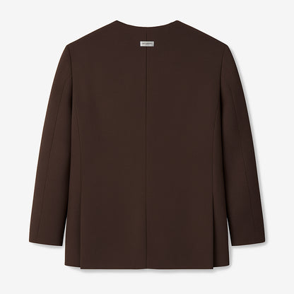 Crewneck Tailored Jacket