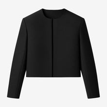 Crewneck Cropped Jacket