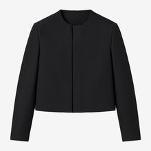 Crewneck Cropped Jacket