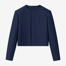 Crewneck Cropped Jacket