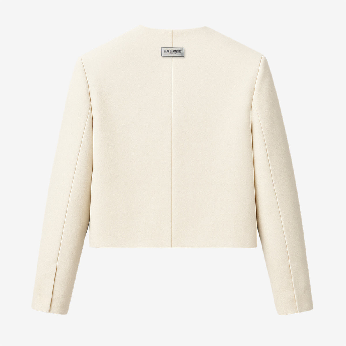 Crewneck Cropped Jacket