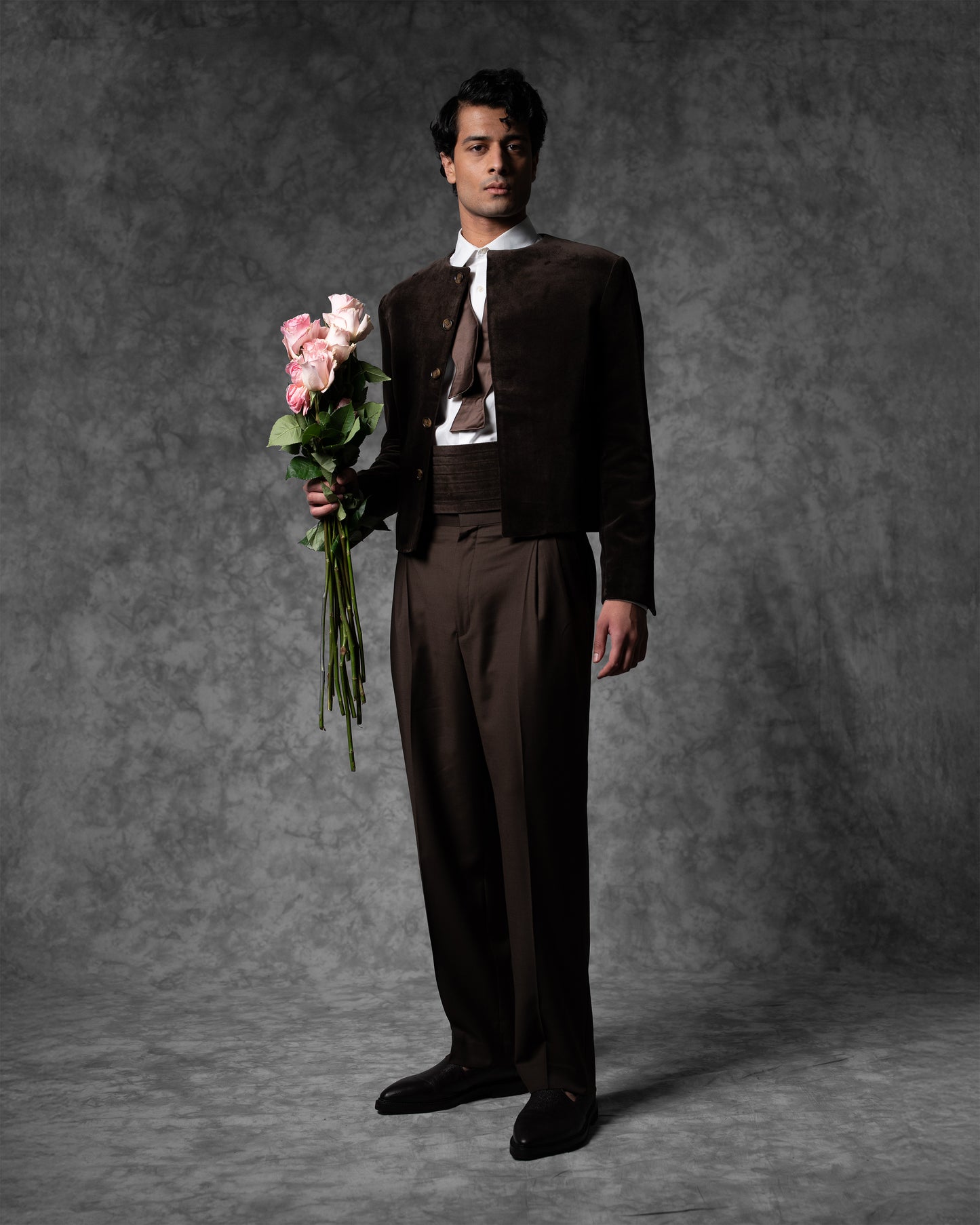 Crewneck Cropped Jacket