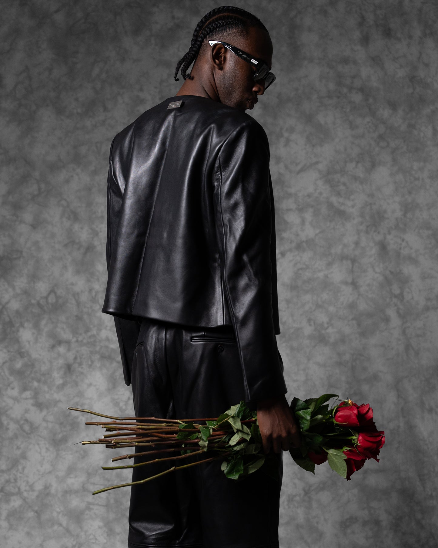 Crewneck Cropped Jacket