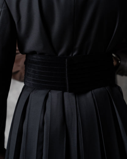 Pleated Long Jacket