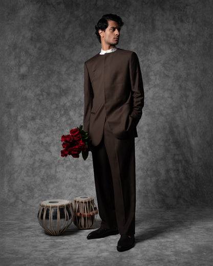 Crewneck Tailored Jacket