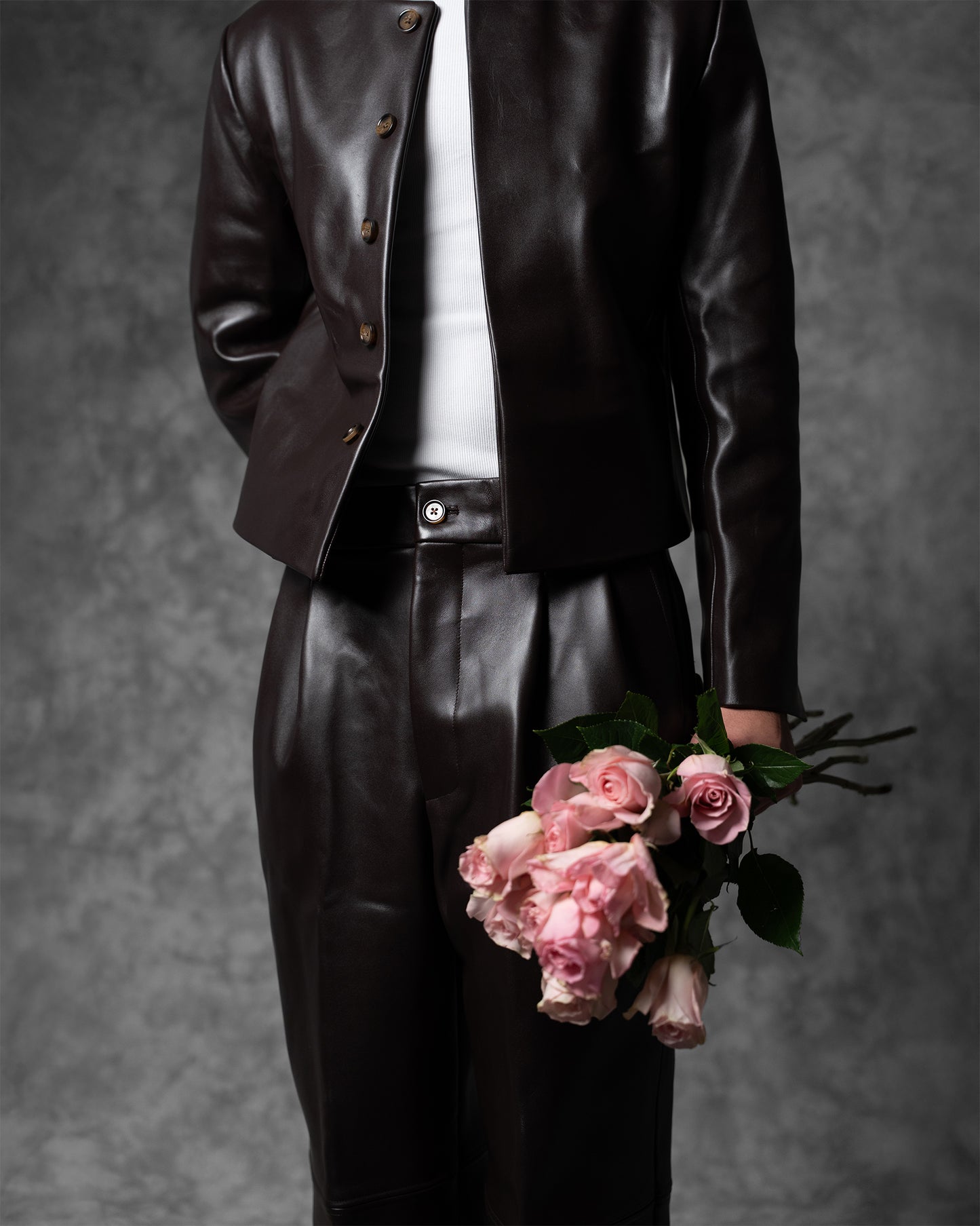 Crewneck Cropped Jacket