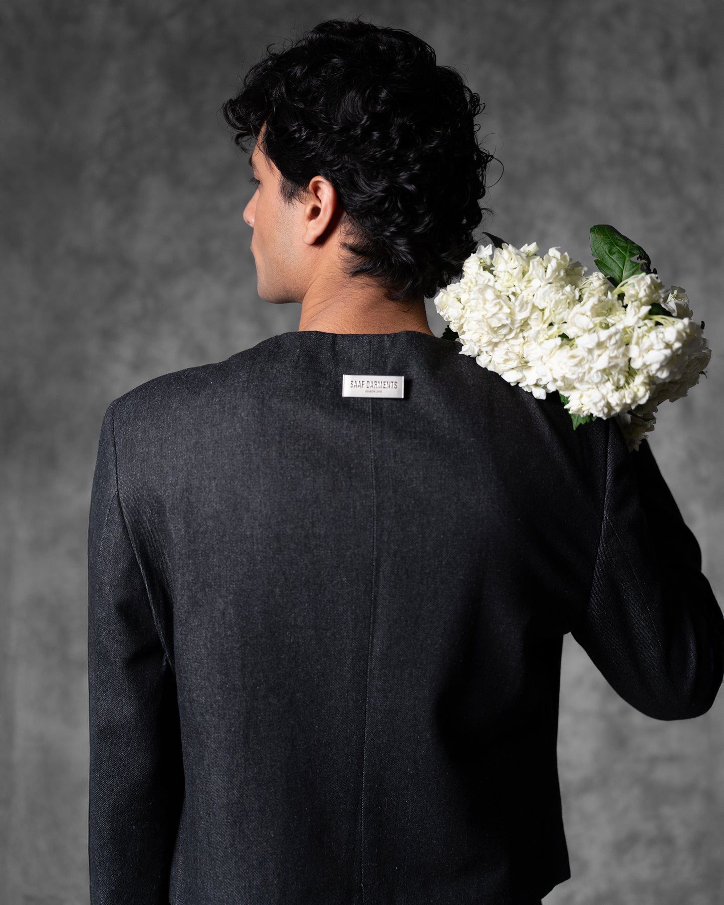 Crewneck Cropped Jacket