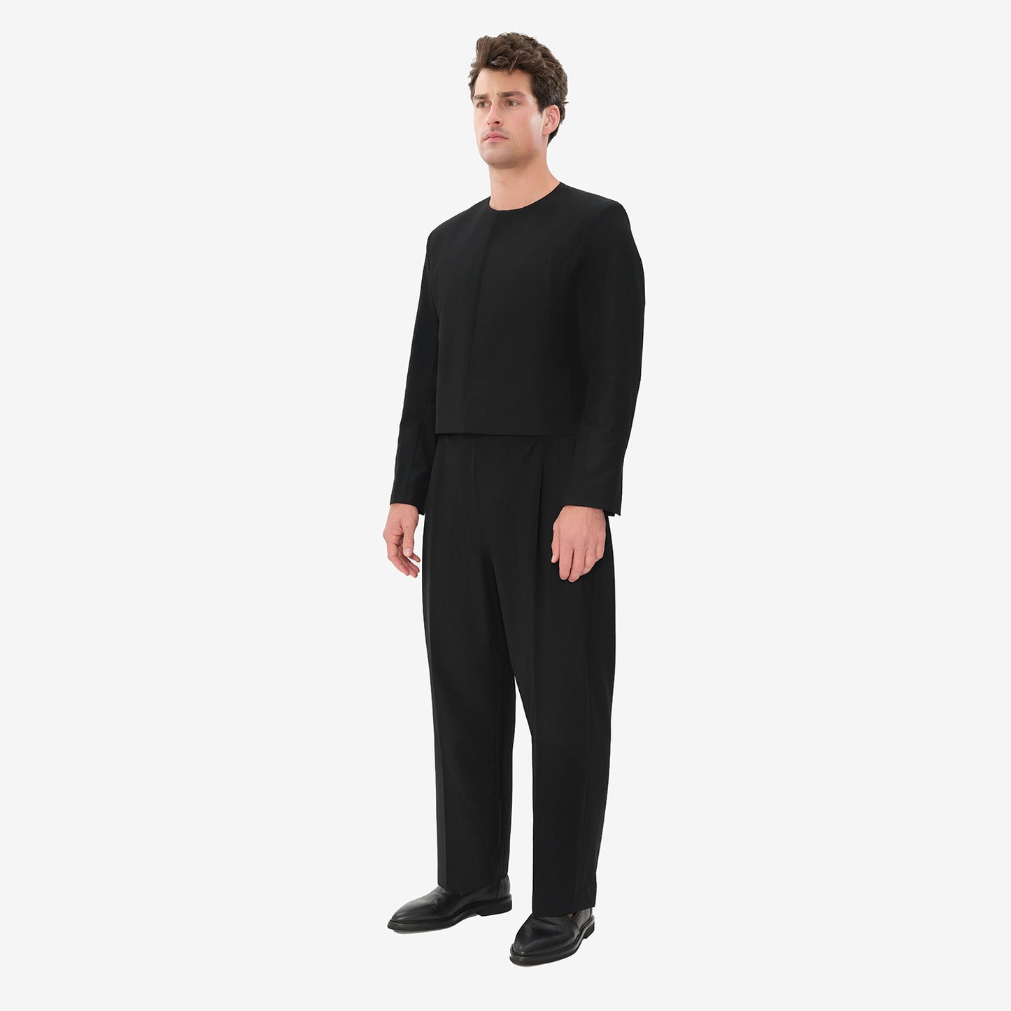 High Waisted Relaxed Wide Leg Pant