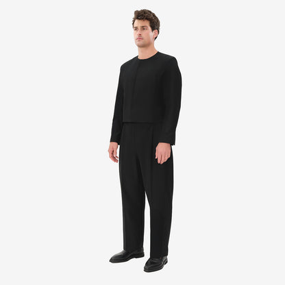High Waisted Relaxed Wide Leg Pant