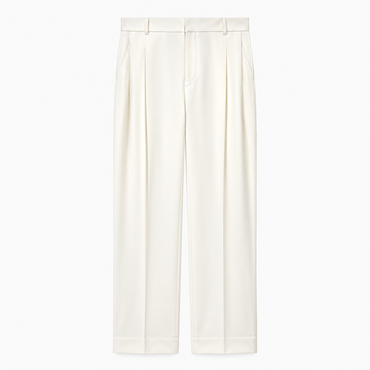 High Waisted Relaxed Wide Leg Pant