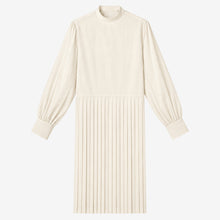 Pleated Mockneck Kurta