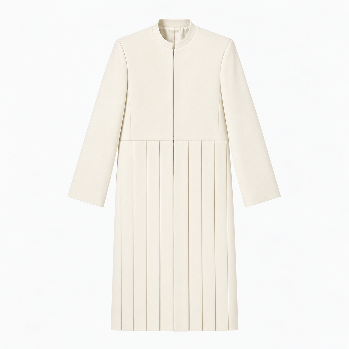 Pleated Long Jacket