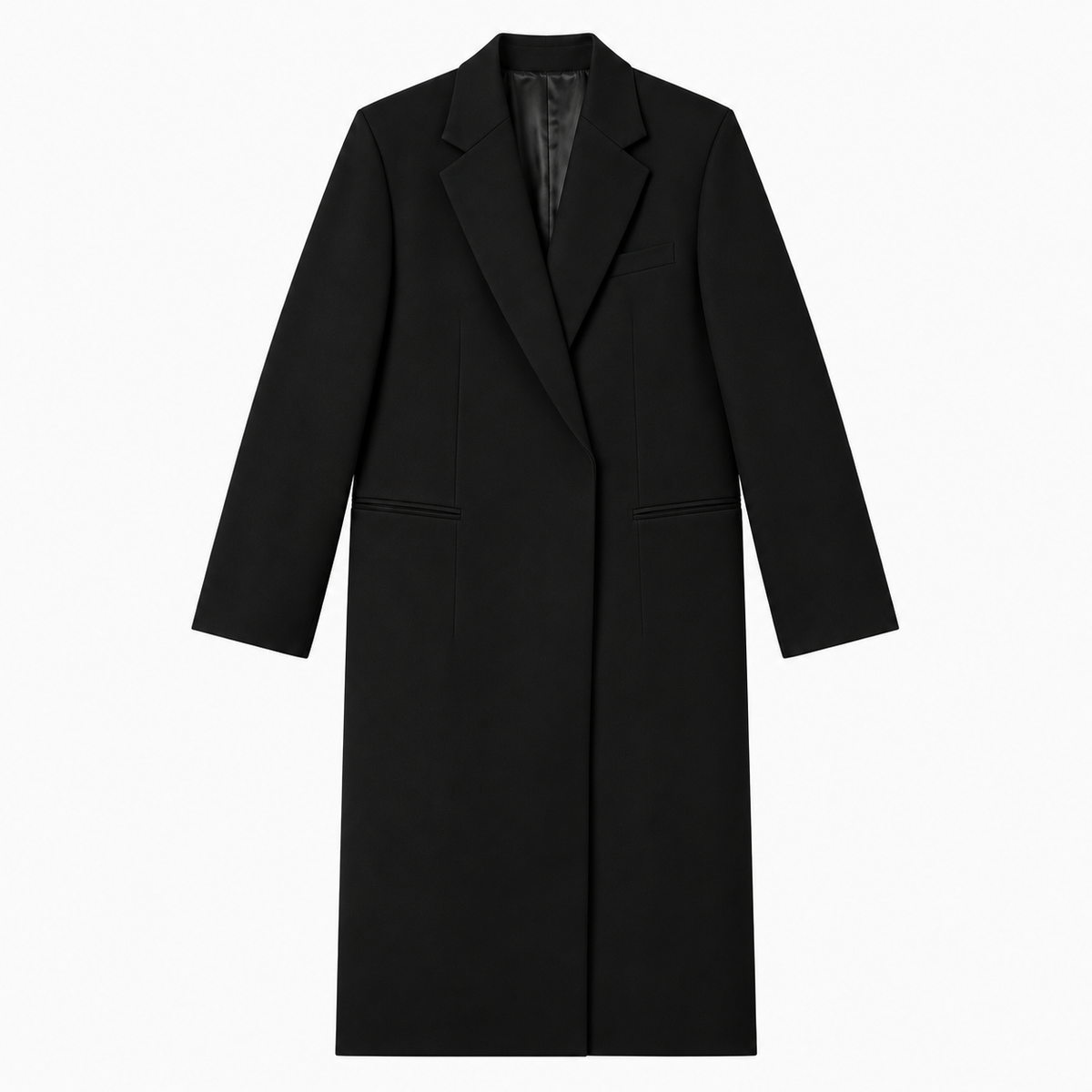 Double Breasted Long Jacket