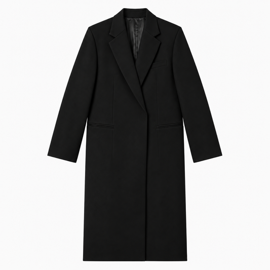 Double Breasted Long Jacket