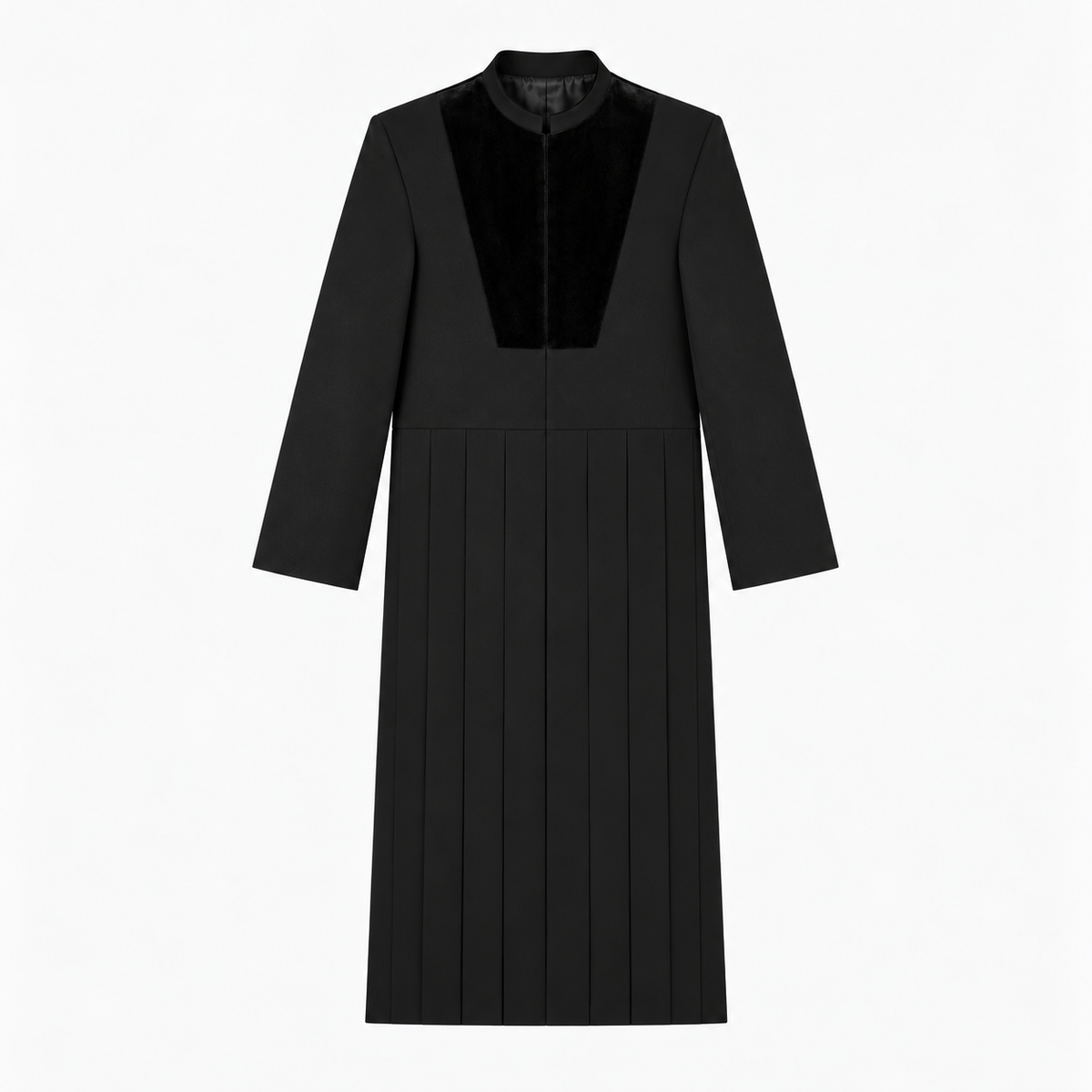 Pleated Long Jacket