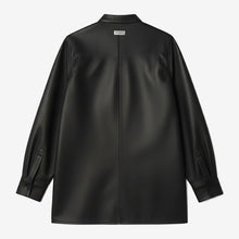 Oversized Band Collar Shirt