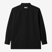 Oversized Band Collar Shirt