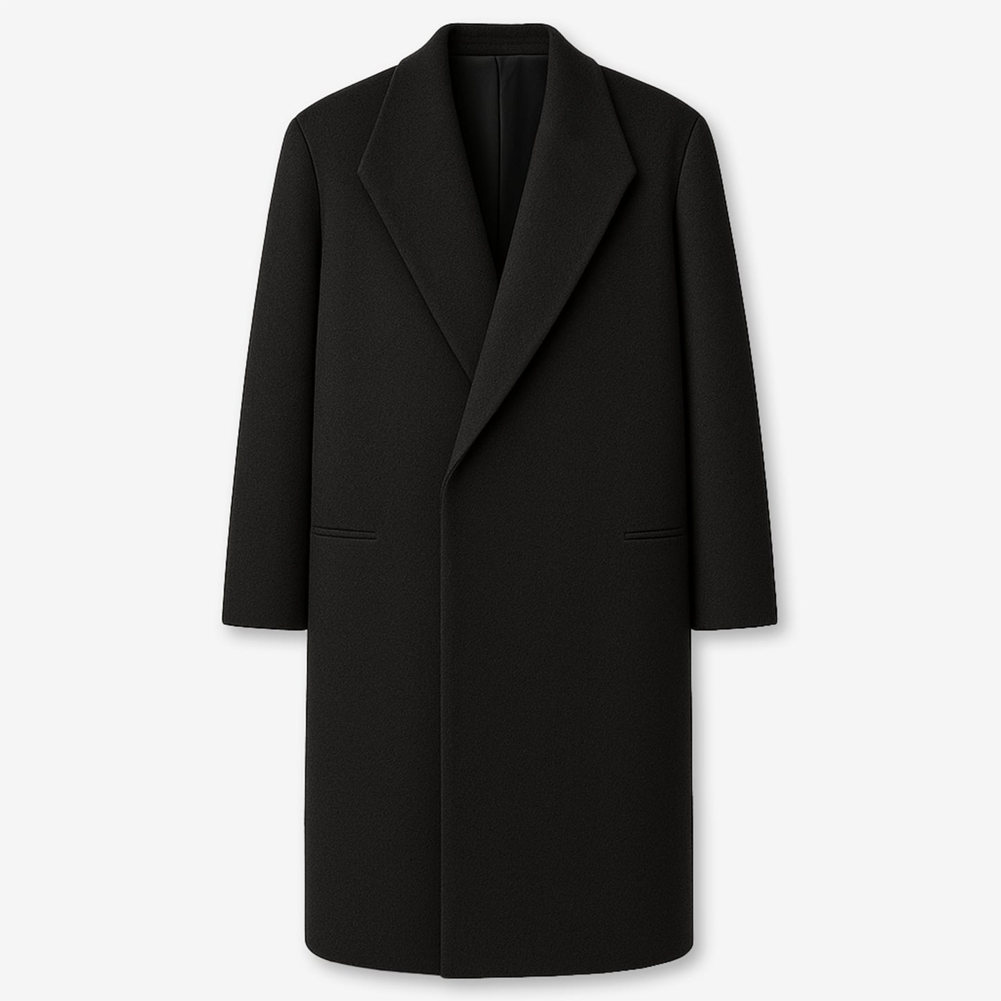 Oversized Wool Cashmere Overcoat