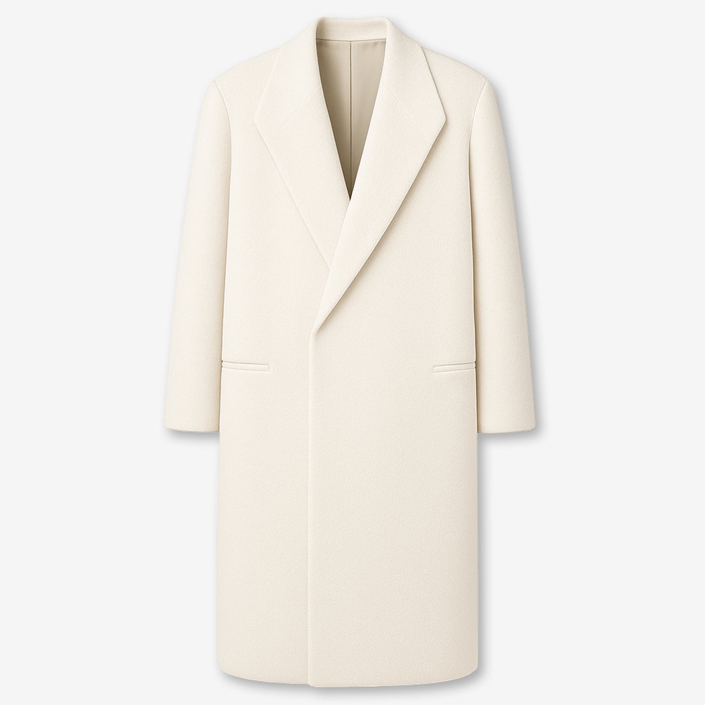 Oversized Wool Cashmere Overcoat