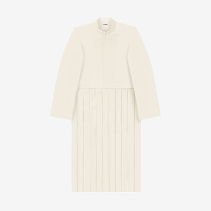 Pleated Long Jacket