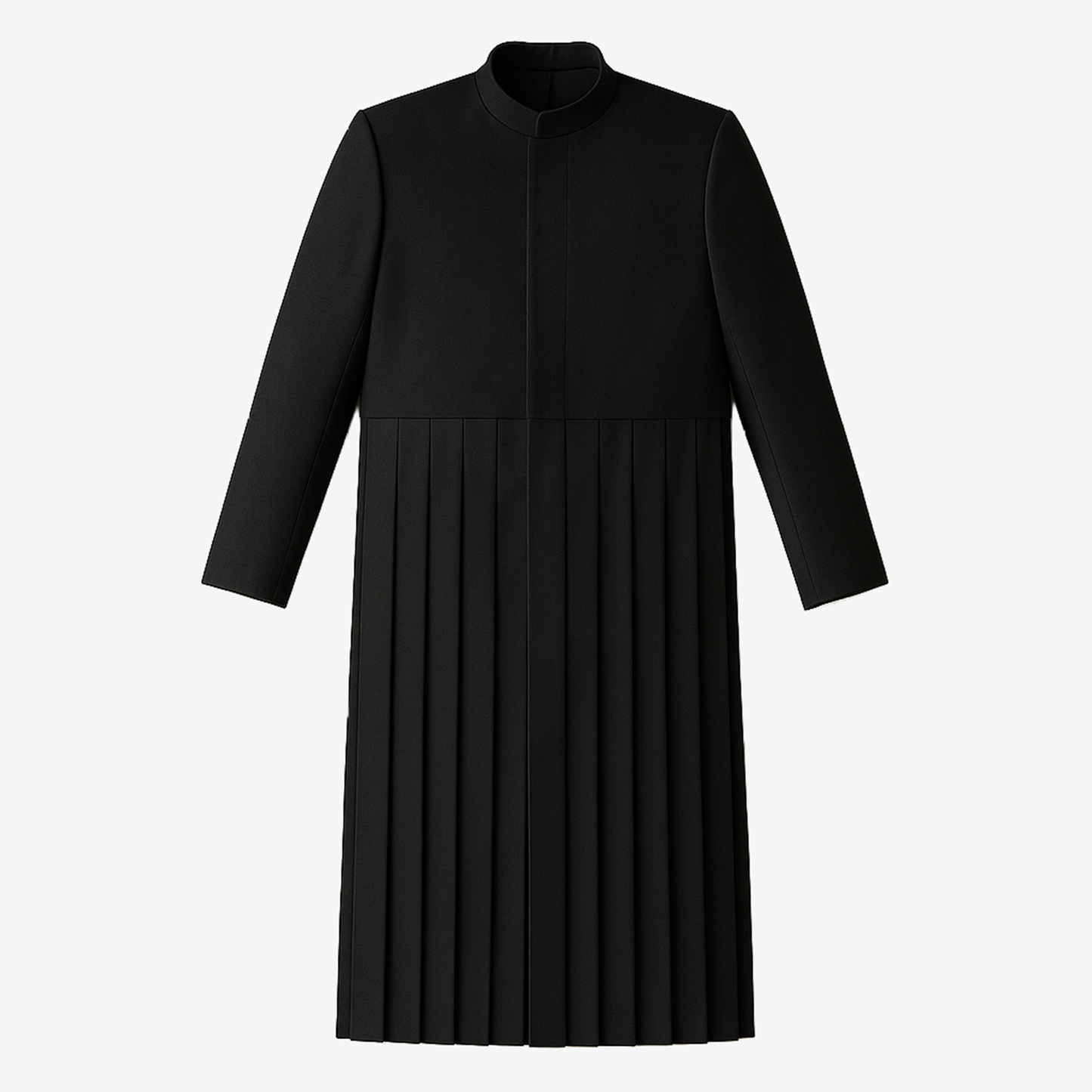 Pleated Long Jacket