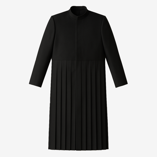 Pleated Long Jacket