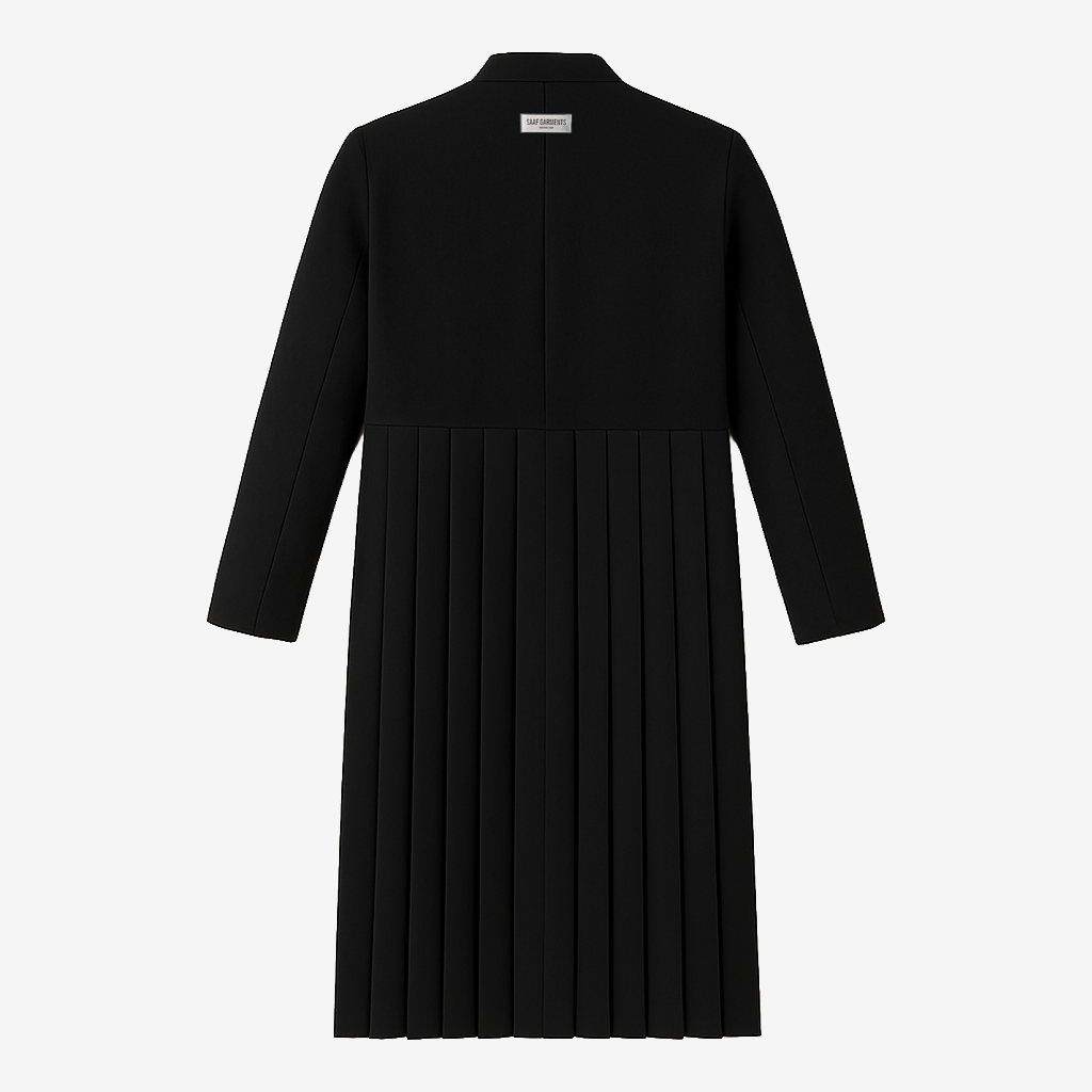 Pleated Long Jacket