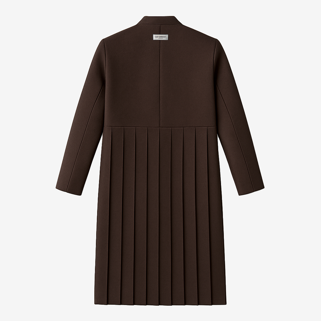 Pleated Long Jacket
