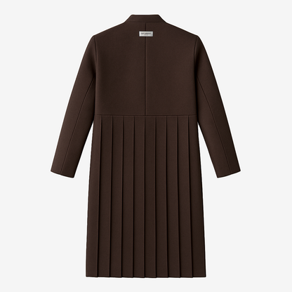 Pleated Long Jacket